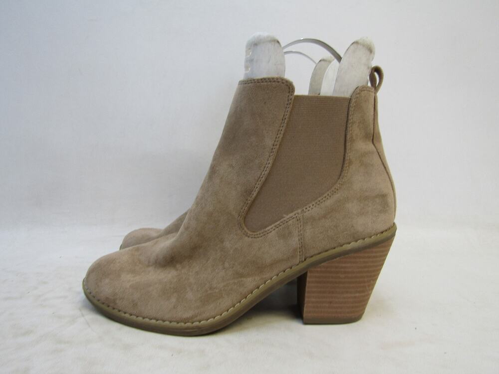 Euro Soft SOFFT Womens Size 11 M Light Brown Suede Ankle Fashion Boots Booties